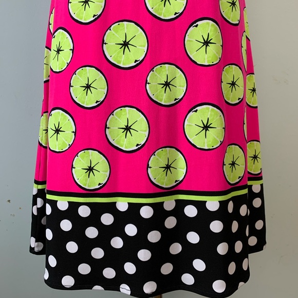 Kaari Blue Sweet Lime Green Dress Size XS - Picture 4 of 13